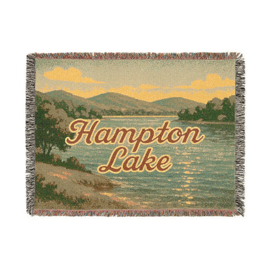 Hampton Lake Woven Blanket