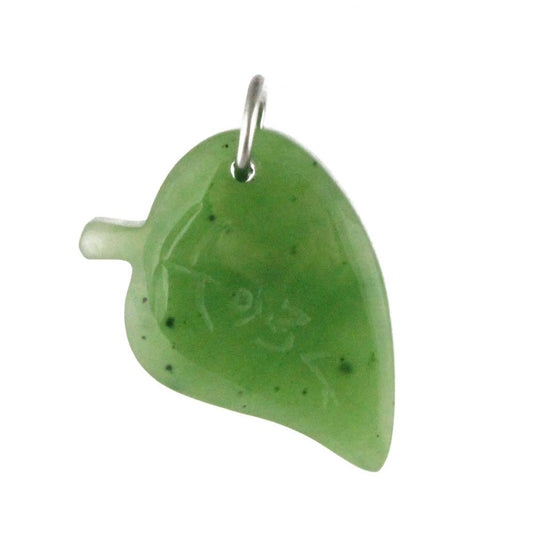 Jade Leaf Charm, 2680-3P Clearance