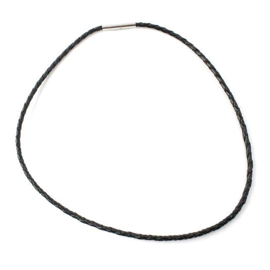 Leather black Cord 18"