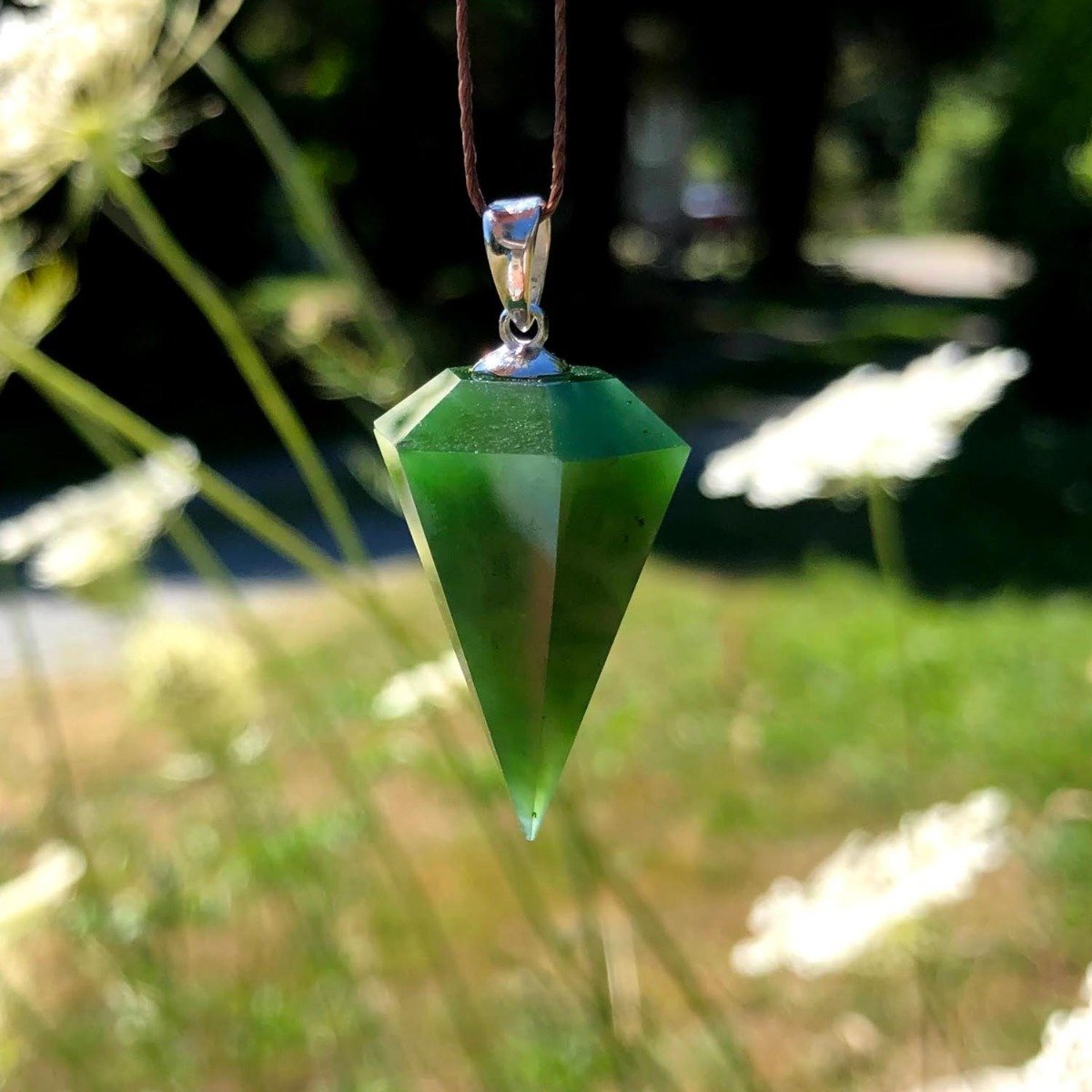 Jade Pendulum Pendant, 2723