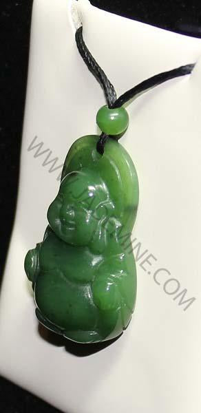 Pendant, Happy Buddha 3219