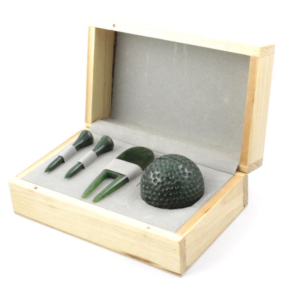 Golf Tee Box Set with Ball