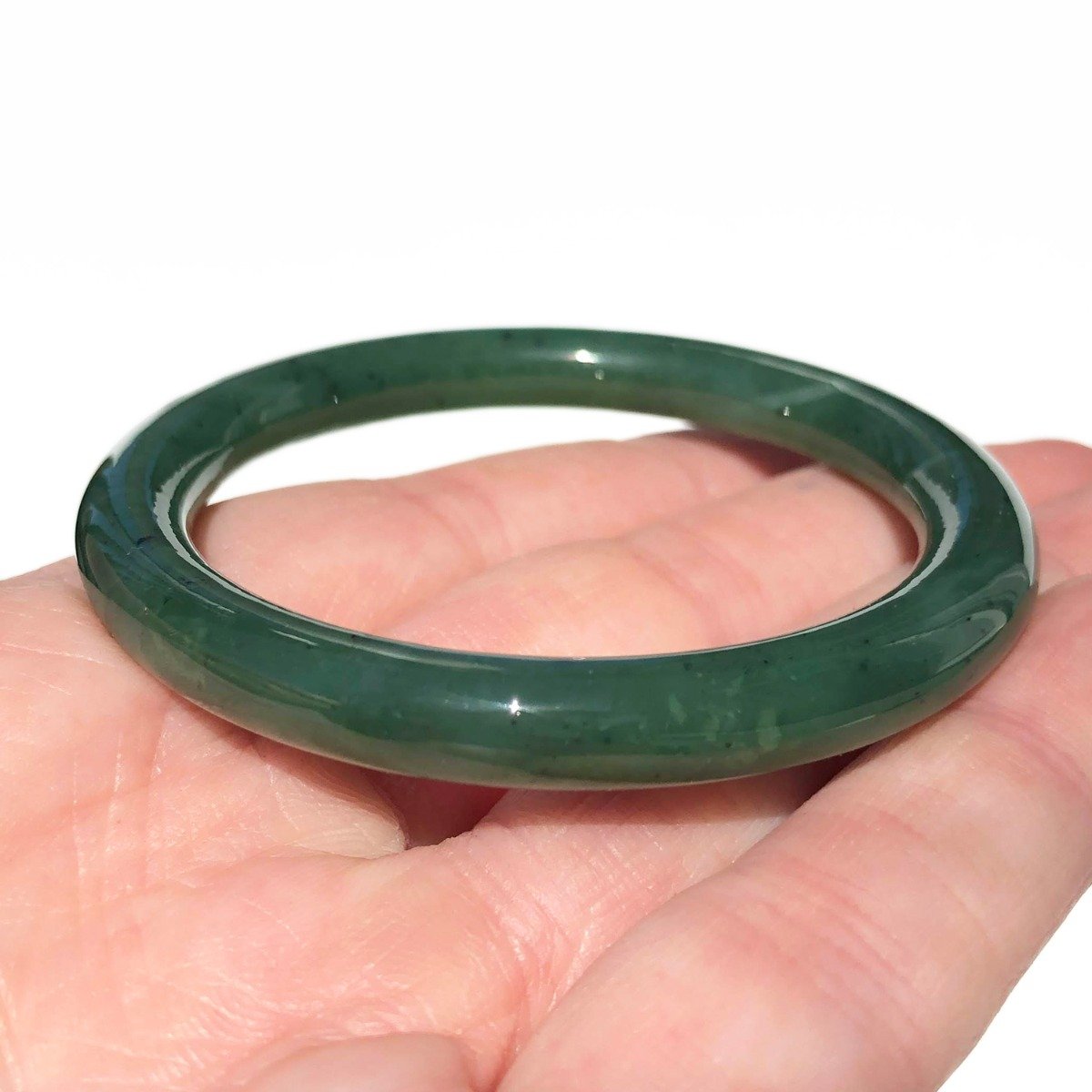 Child Size Jade Bangle, 45mm