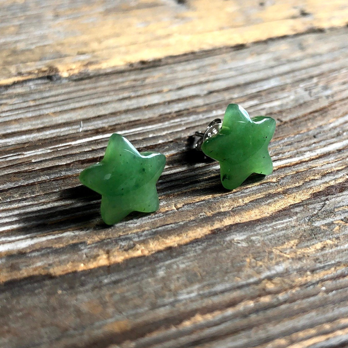 Star Stud Earrings, 10mm
