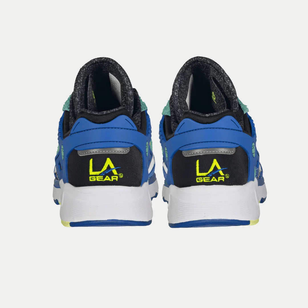 LA Gear Men's Catapult Light-Up Lowtop | Blue x Green