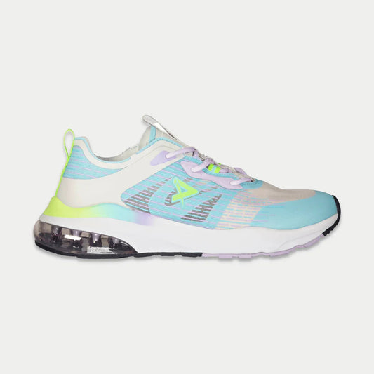 LA Gear Women’s Artesia Lowtop | Gray x Light Blue