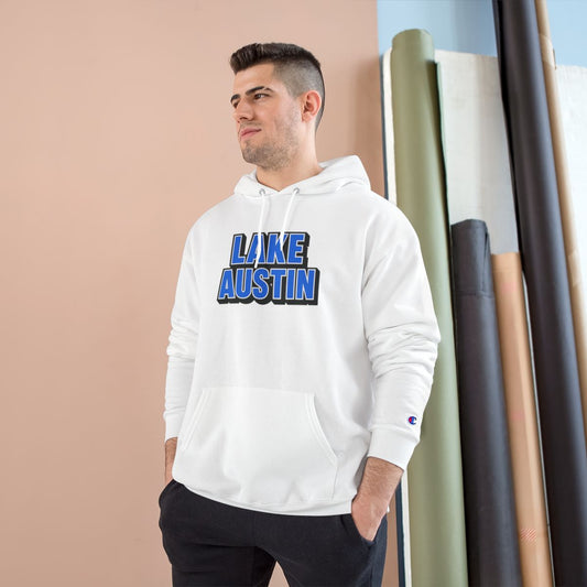 Lake Austin Cozy Hoodie, Perfect for Outdoor Adventures, Lake Days, Gifts for Nature Lovers, Comfortable Sweatshirt