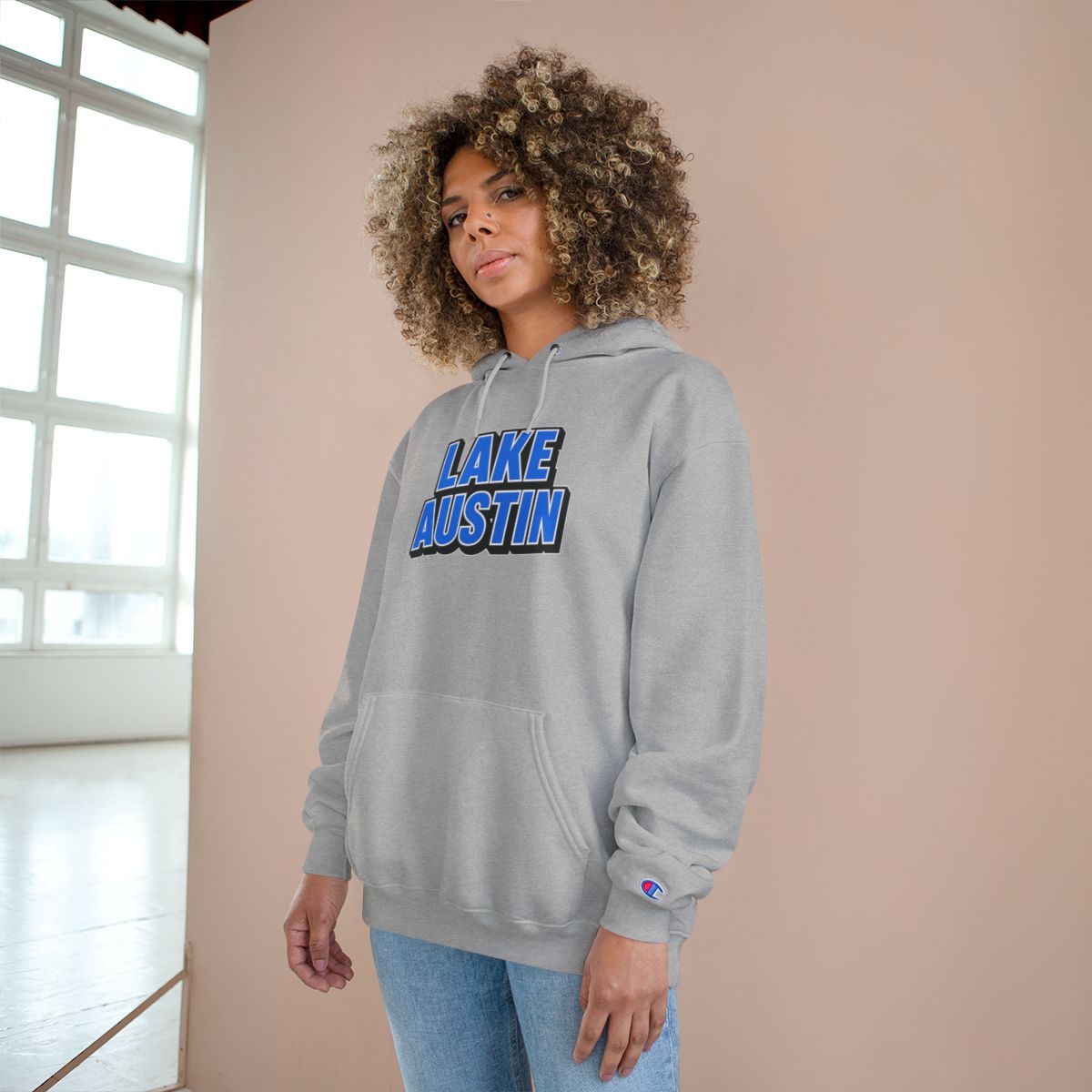 Lake Austin Cozy Hoodie, Perfect for Outdoor Adventures, Lake Days, Gifts for Nature Lovers, Comfortable Sweatshirt