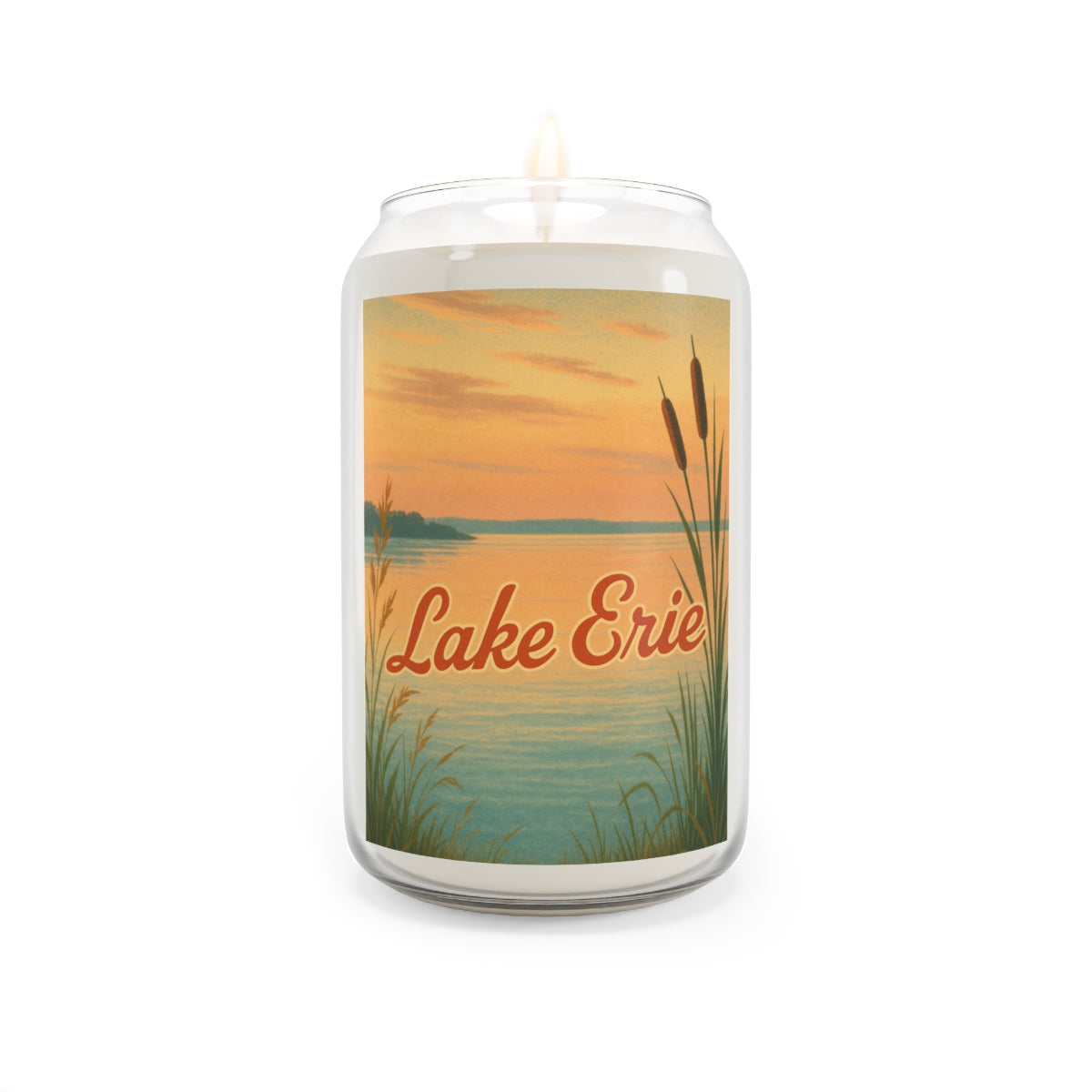 Lake Erie Soy Candle, Relaxing Home Decor, Gift for Her, Aromatherapy Candle, Summer Vibes
