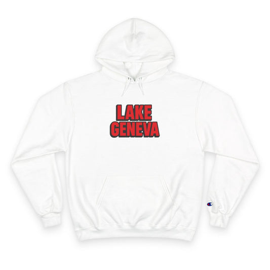 Lake Geneva Cozy Hoodie, Perfect for Outdoor Adventures, Lake Days, Gifts for Nature Lovers, Comfortable Sweatshirt