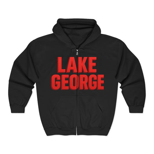 Lake George Unisex Heavy Blend™ Full Zip Hooded Sweatshirt