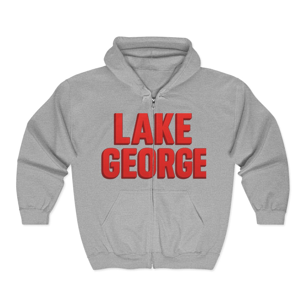 Lake George Unisex Heavy Blend™ Full Zip Hooded Sweatshirt