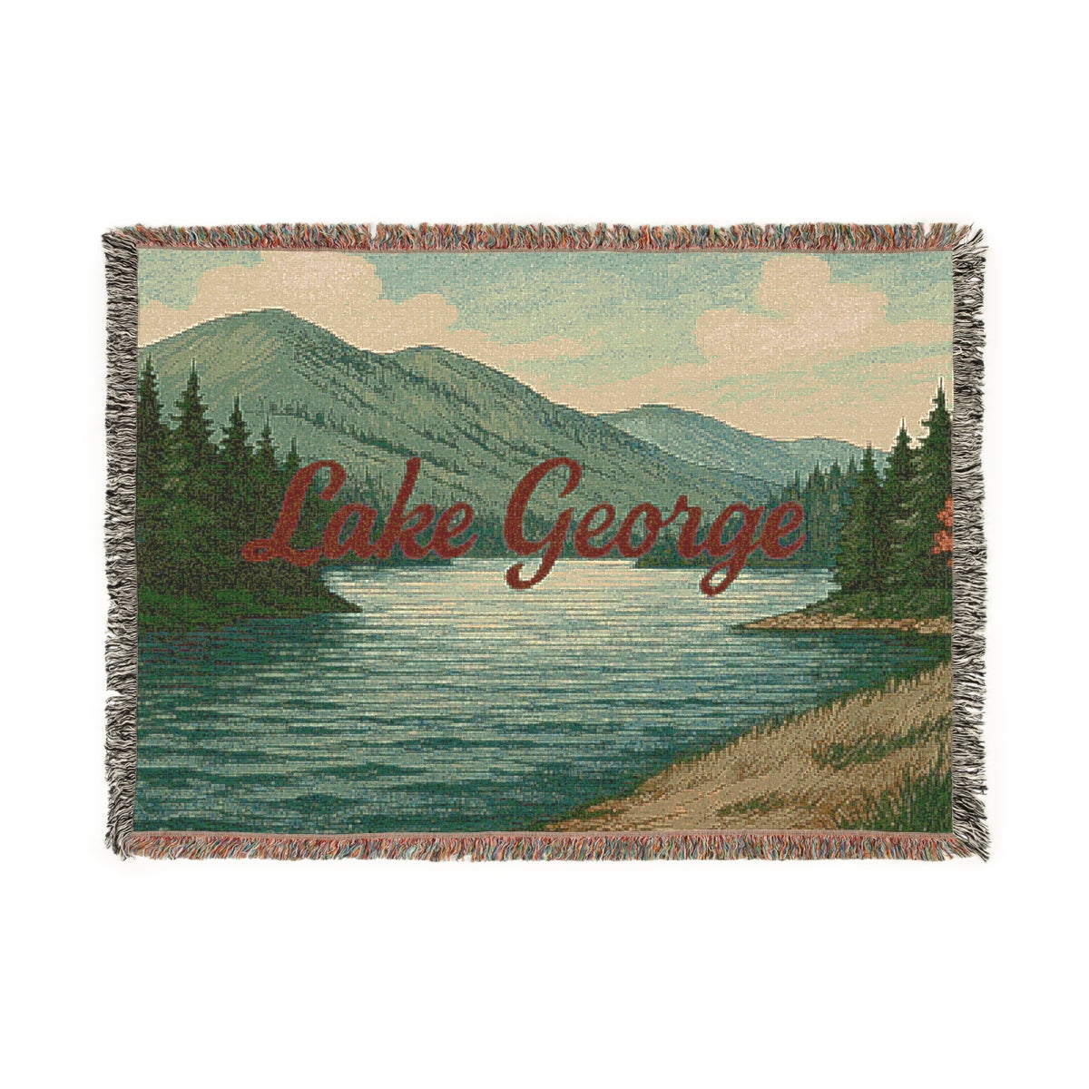 Lake George Woven Blanket