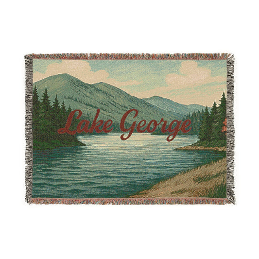 Lake George Woven Blanket