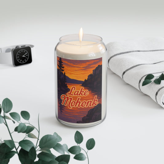 Lake Mohonk Soy Candle, Relaxing Home Decor, Gift for Her, Aromatherapy Candle, Summer Vibes