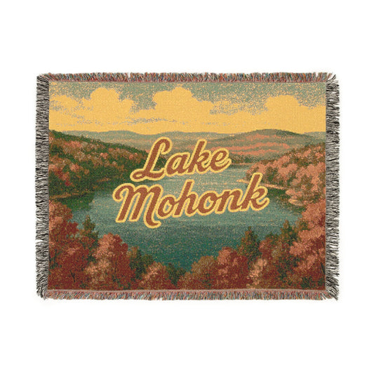 Lake Mohonk Woven Blanket
