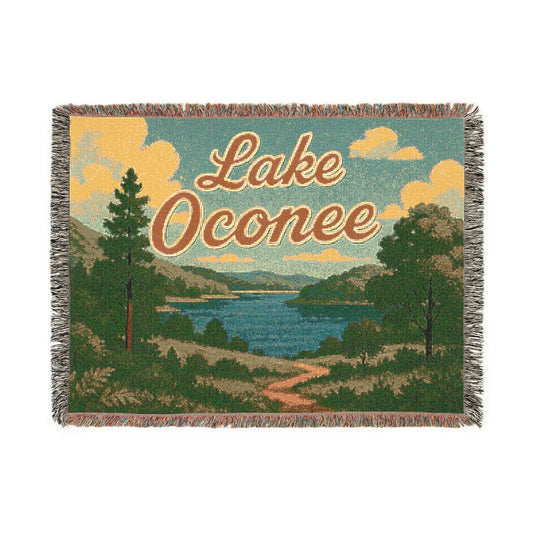 Lake Oconee - Woven Blanket