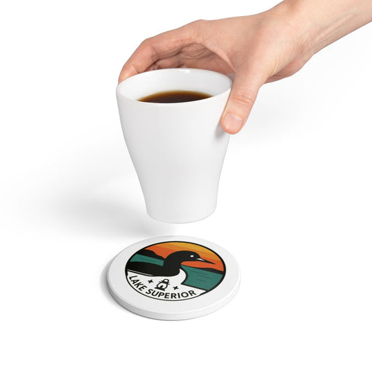 Lake Superior Ceramic Coaster