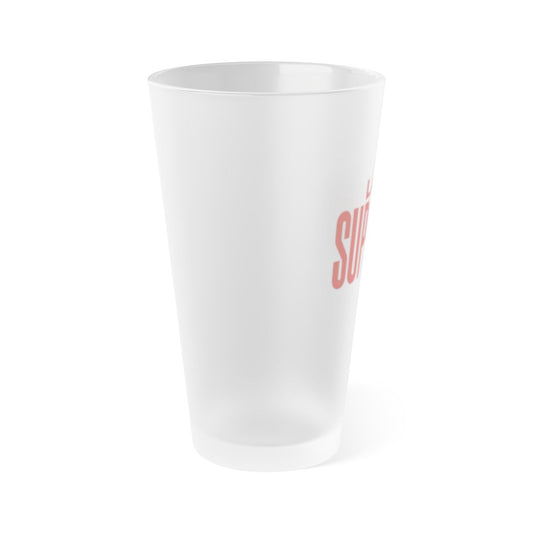Lake Superior Frosted Pint Glass, 16oz