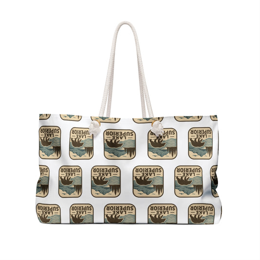 Lake Superior Weekender Bag
