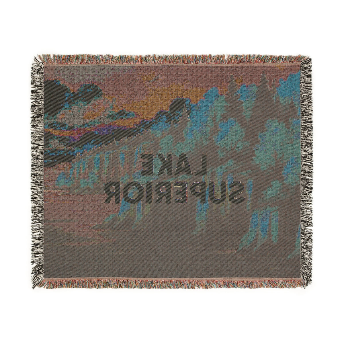 Lake Superior Woven Blanket