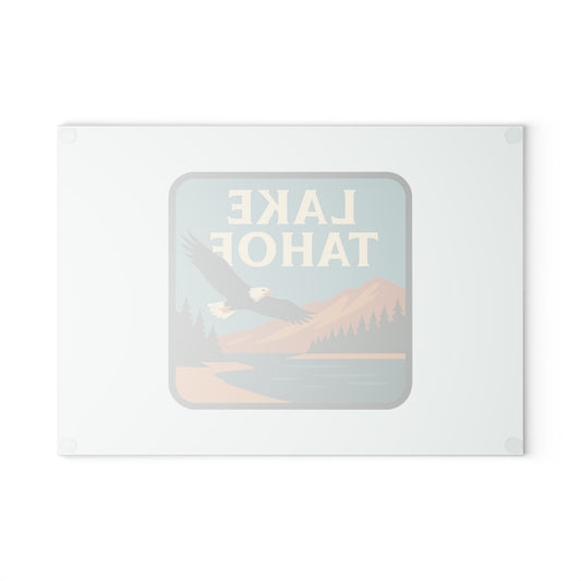 Lake Tahoe Glass Cutting Board