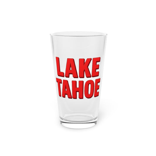 Lake Tahoe Pint Glass, 16oz