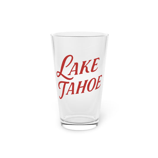Lake Tahoe Pint Glass, 16oz