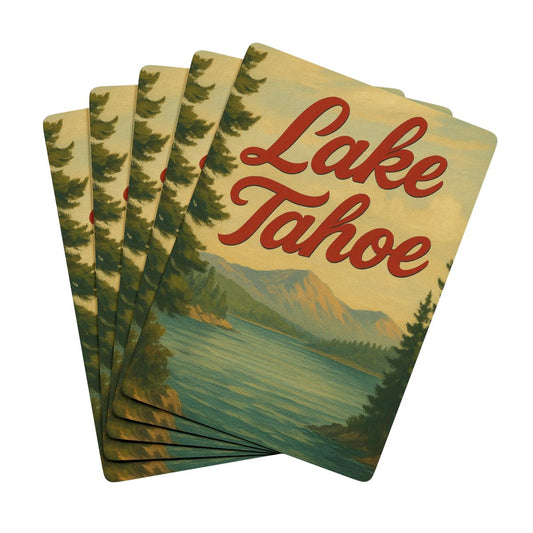 Lake Tahoe Poker Playing Cards