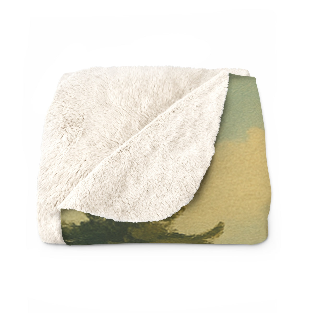 Lake Tahoe Sherpa Fleece Blanket