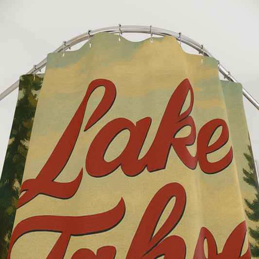 Lake Tahoe Shower Curtains