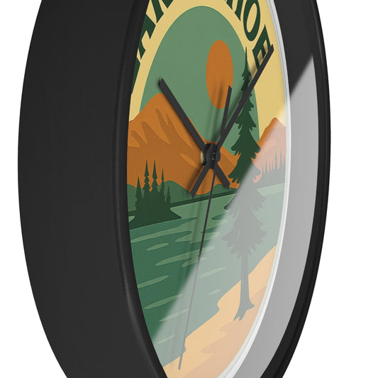 Lake Tahoe Wall Clock