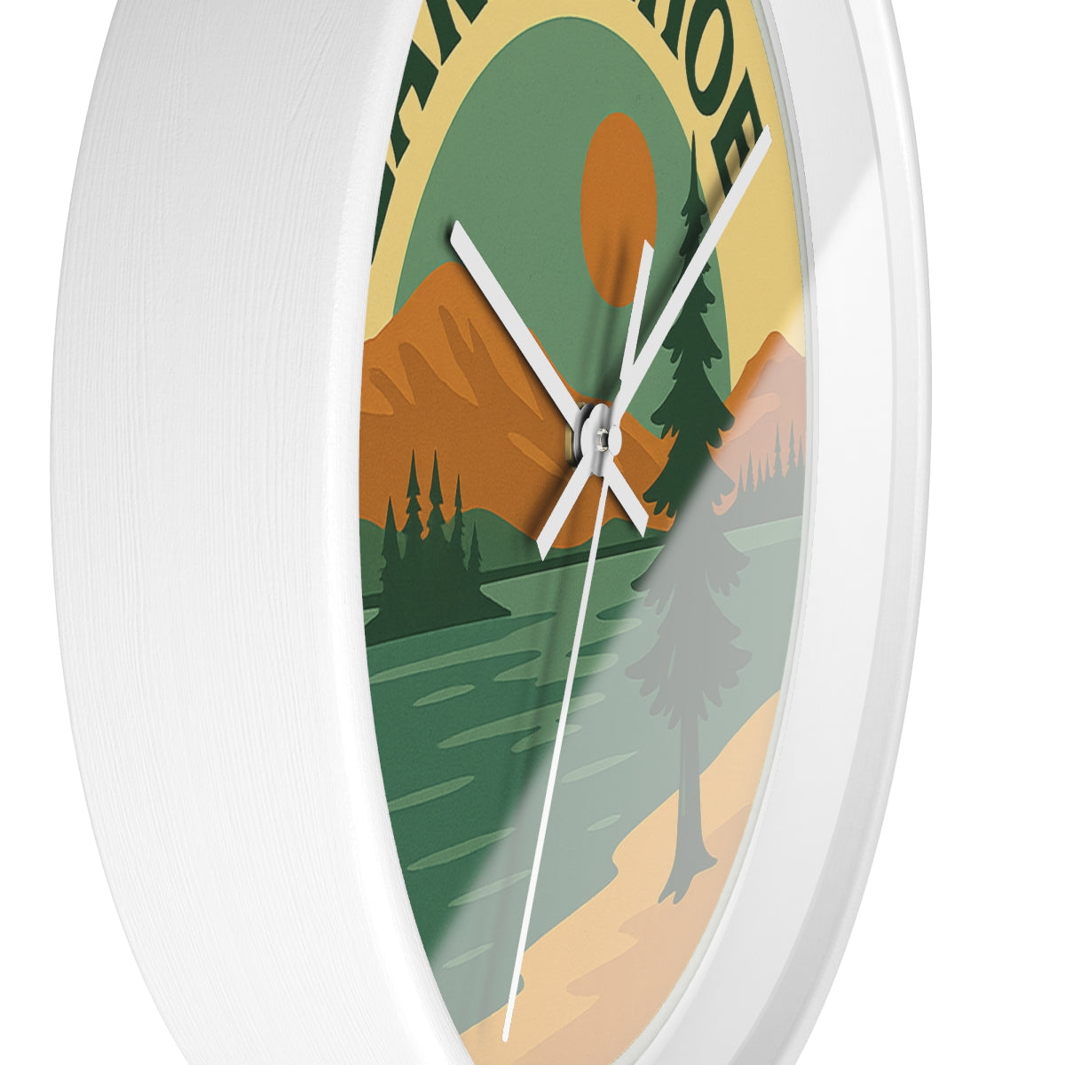 Lake Tahoe Wall Clock