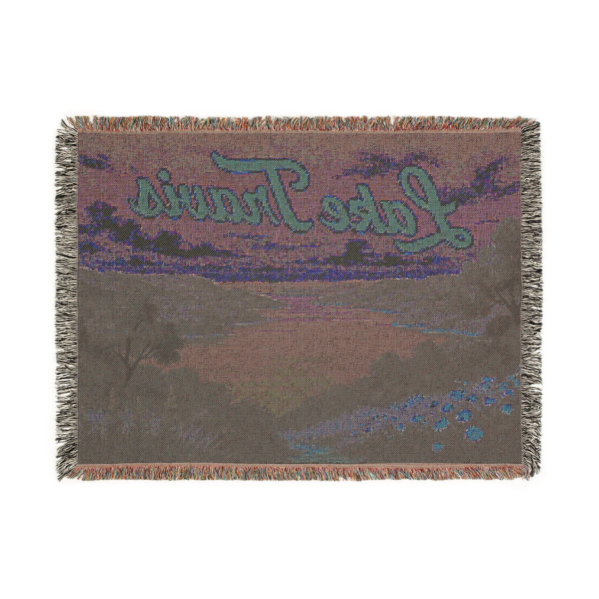 Lake Travis Woven Blanket