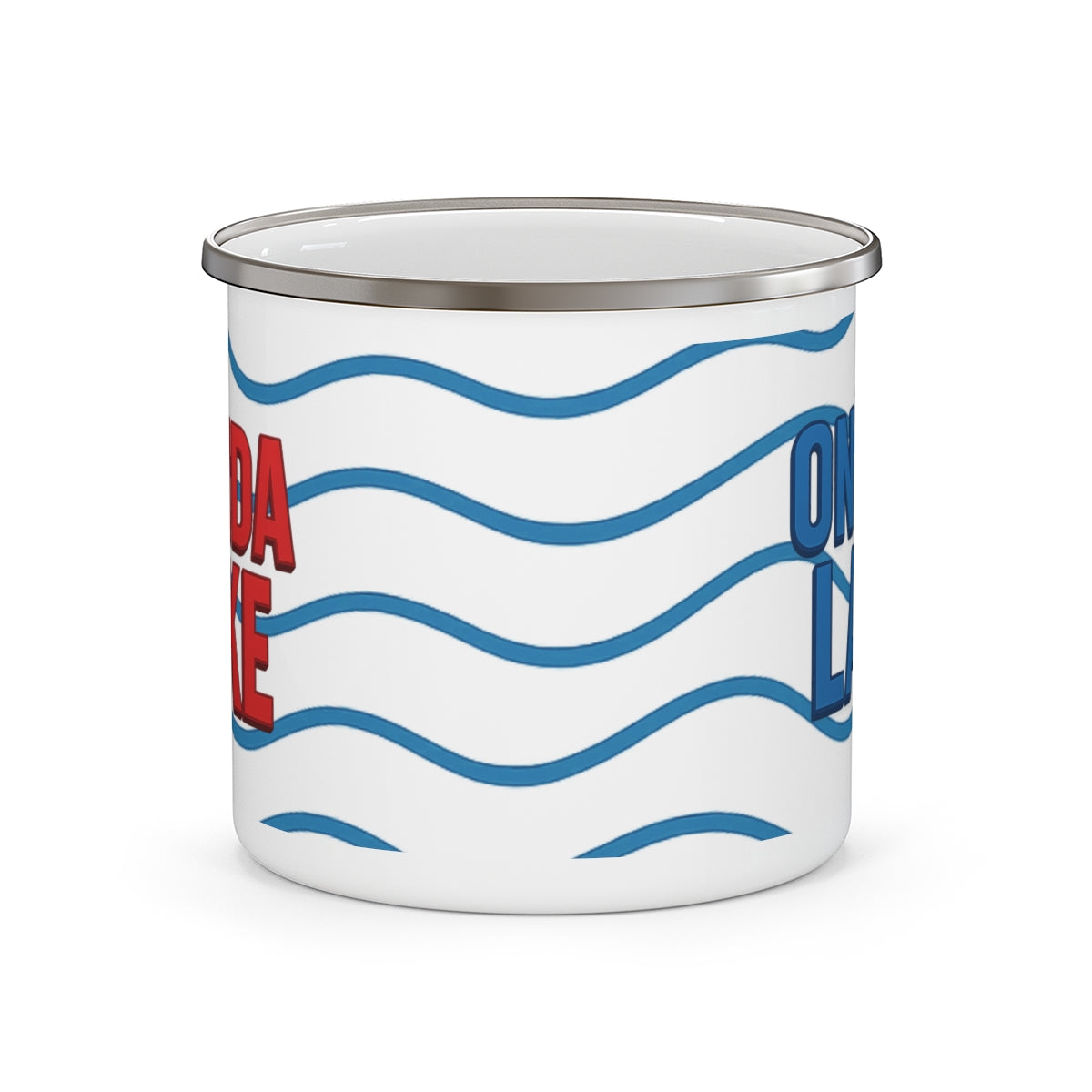 Oneida Lake Rustic Enamel Camping Mug - Perfect for Outdoor Adventures, Enthusiasts, and Cozy Campfires, Great Gift for Camping Lovers, [...]