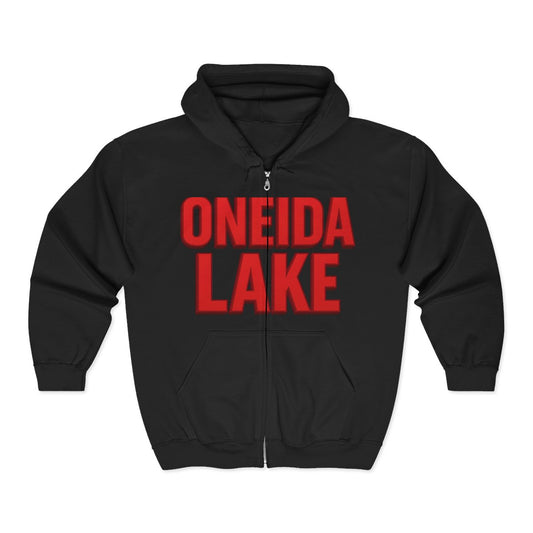 Oneida Lake Unisex Heavy Blend™ Full Zip Hooded Sweatshirt