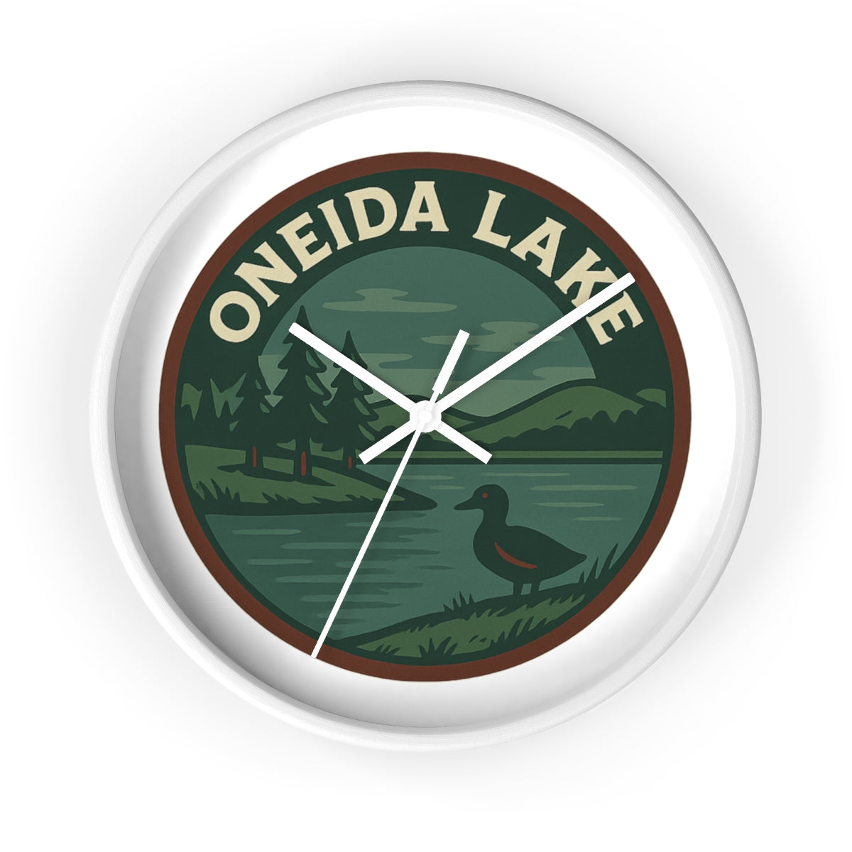 Oneida Lake Wall Clock