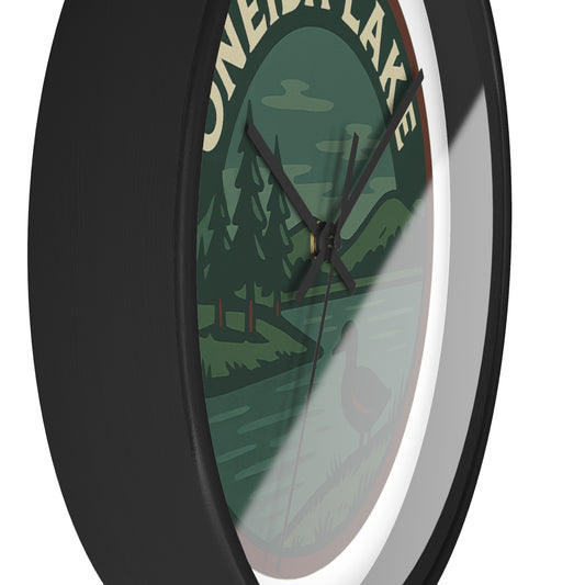 Oneida Lake Wall Clock