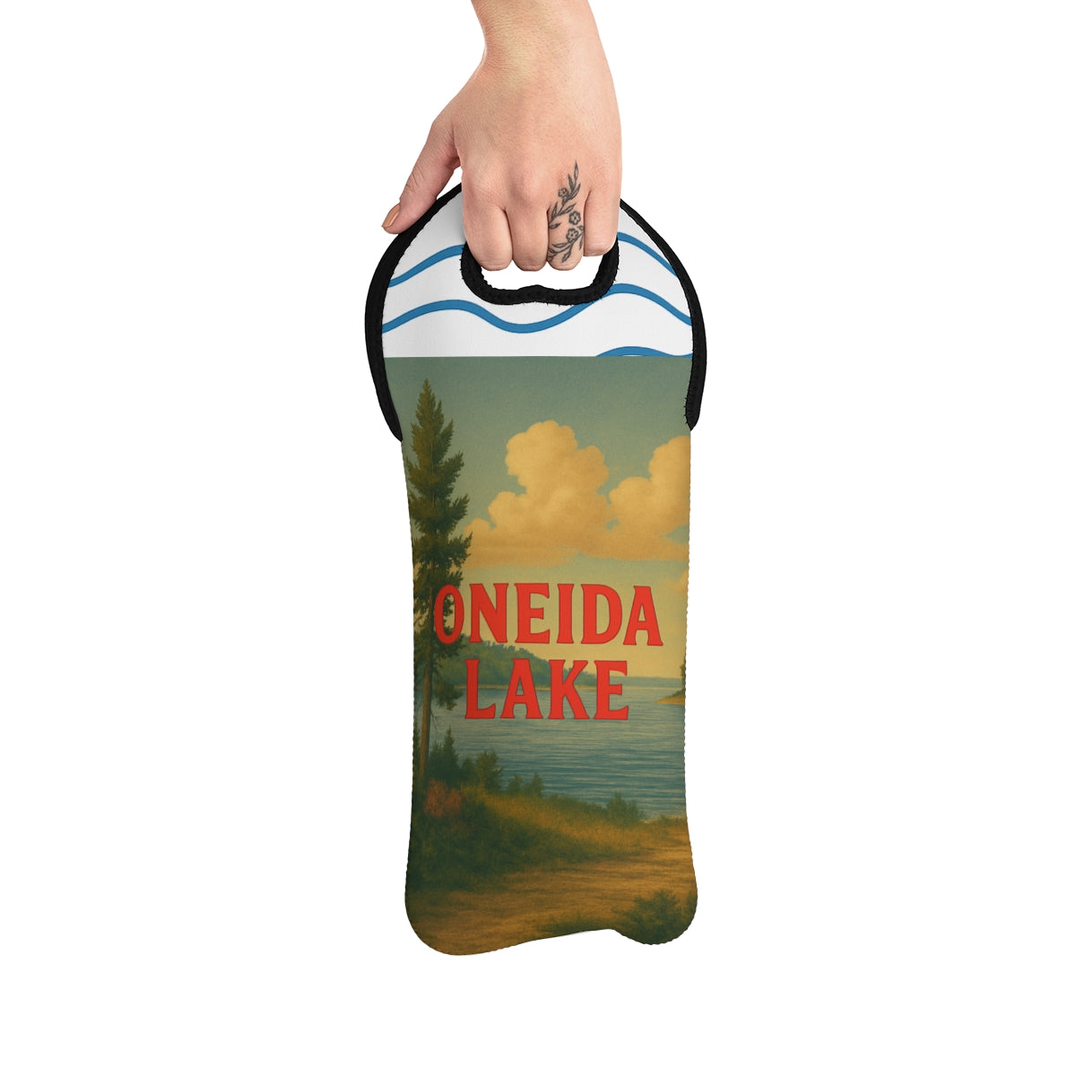 Oneida Lake Wine Tote Bag
