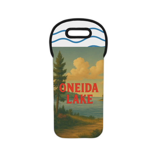 Oneida Lake Wine Tote Bag