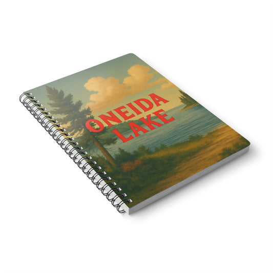 Oneida Lake Wirobound Softcover Notebook, A5