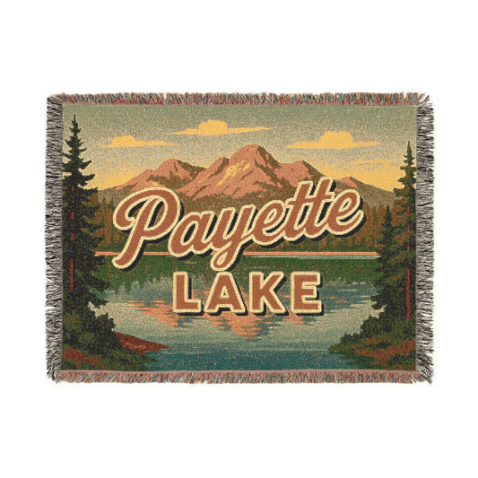 Payette Lake Woven Blanket