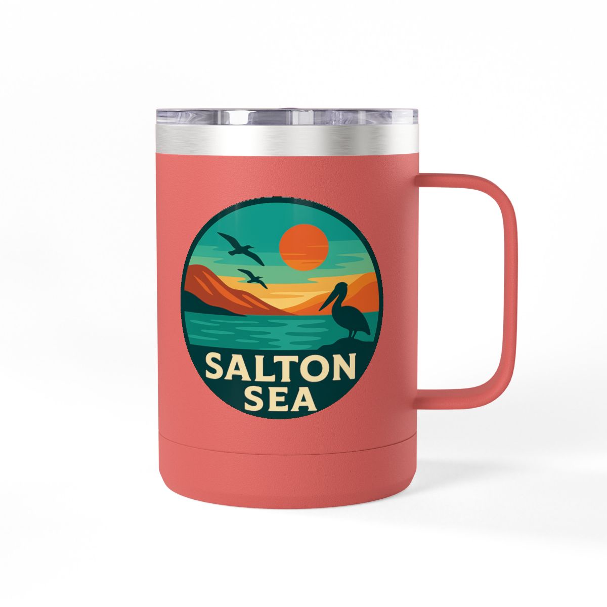 Salton Sea Coffee Mug Tumbler, 15oz