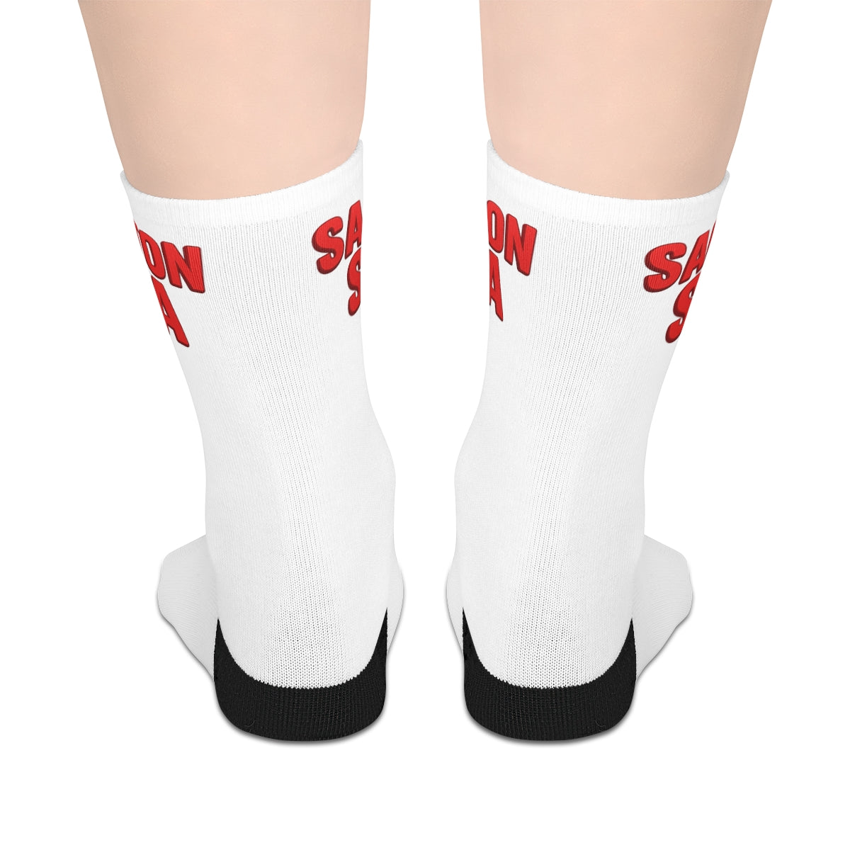 Salton Sea Cool Casual Mid-length Socks | Fun Lifestyle Gift, Quirky Fashion Accessory, Unique Socks for Everyday Wear