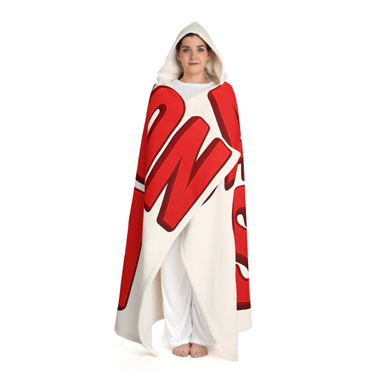 Salton Sea Hooded Sherpa Fleece Blanket