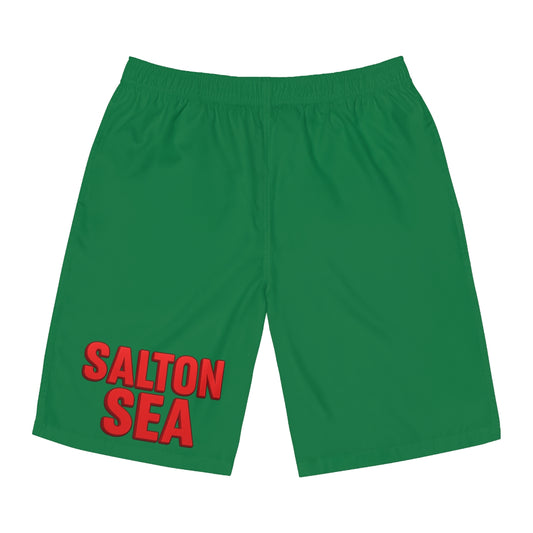 Salton Sea Men's Board Shorts - Comfortable Swimwear for Summer, Perfect for Beach Days, Pool Parties, and Vacation Adventures