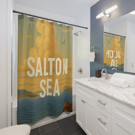 Salton Sea Shower Curtains