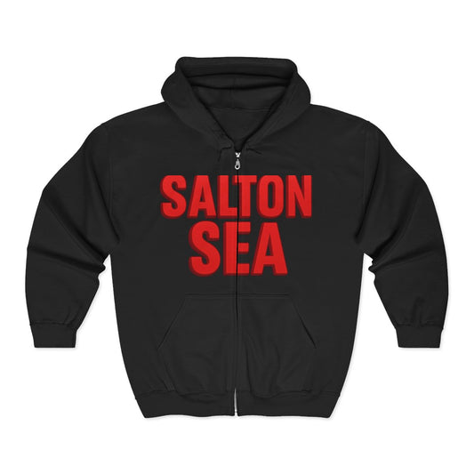 Salton Sea Unisex Heavy Blend™ Full Zip Hooded Sweatshirt