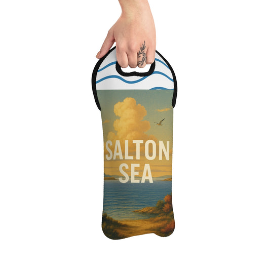 Salton Sea Wine Tote Bag