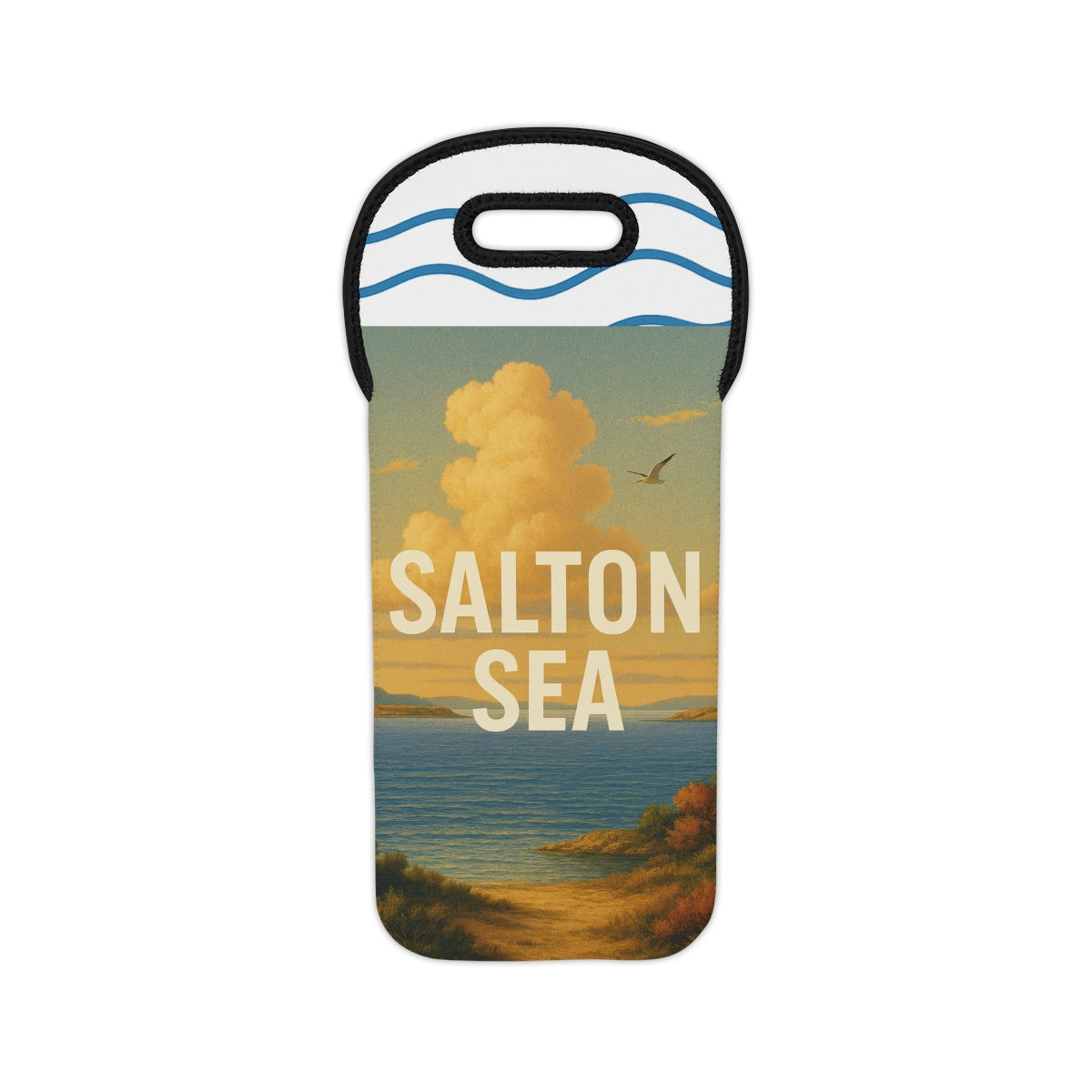 Salton Sea Wine Tote Bag